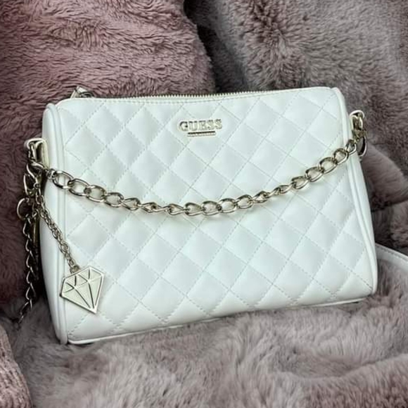 GUESS bag with gold details - Picture 1 of 9